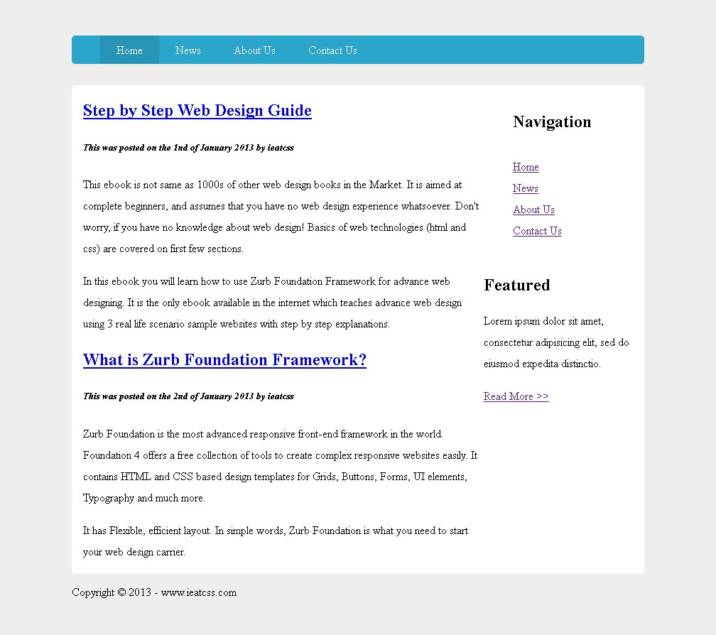 CSS Example Website Step5