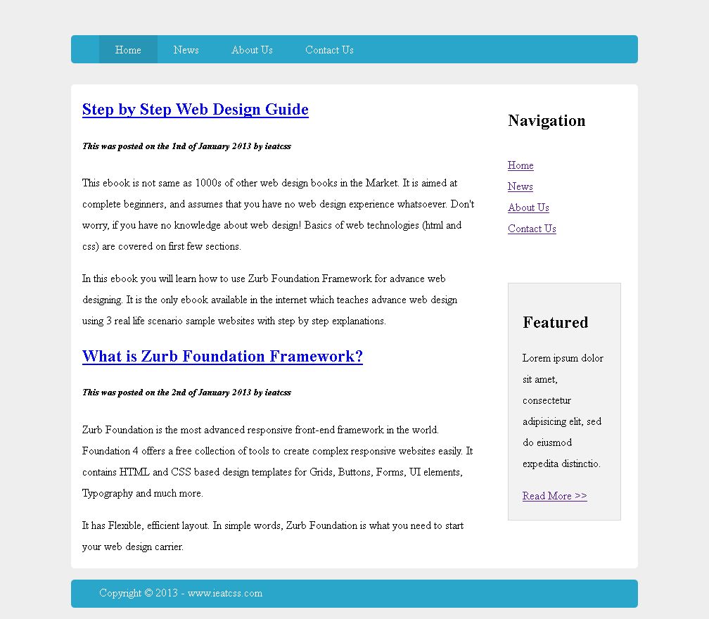 CSS Example Website Step7