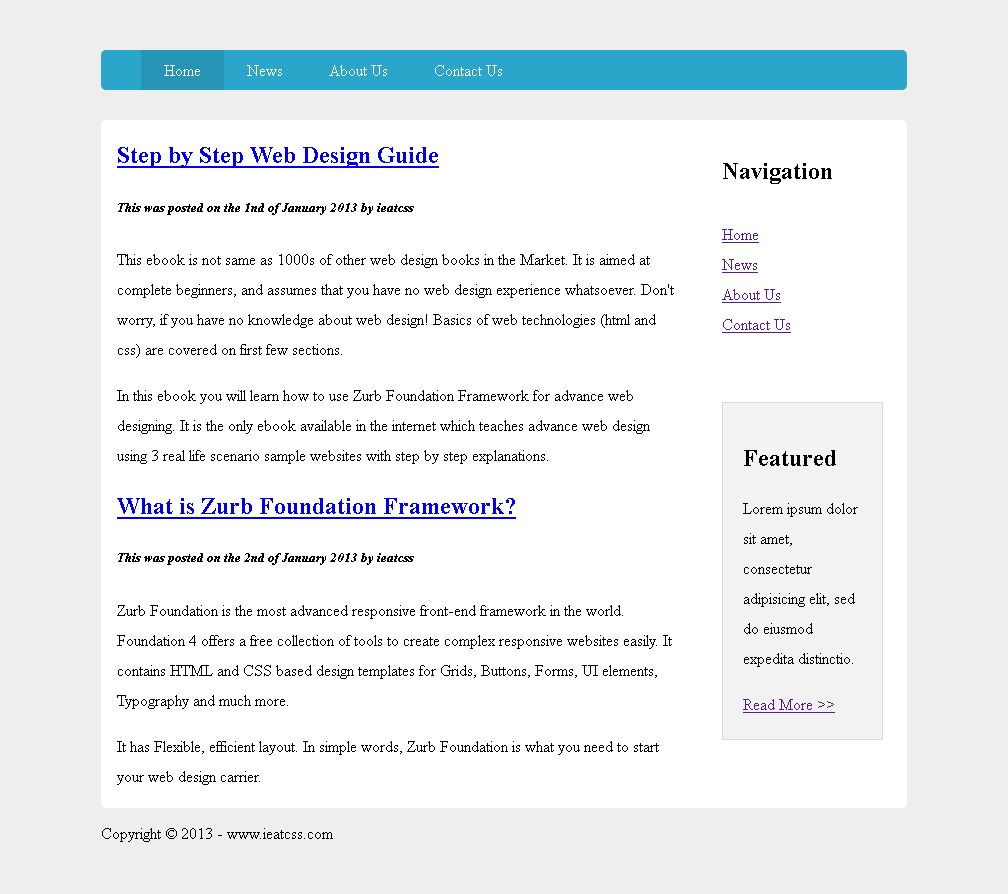 CSS Example Website Step6